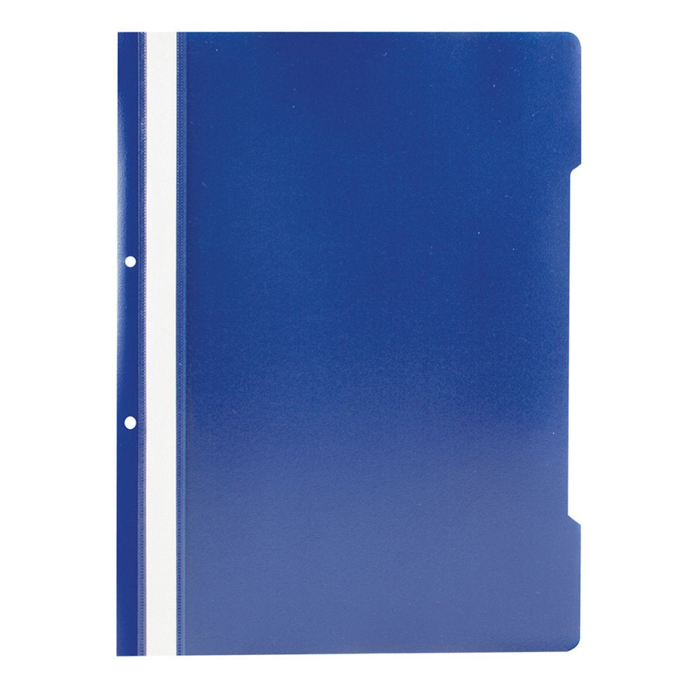Dosar cu sina si 2 perforatii Noki, bleumarin, 50 bucati/set Dosar cu sina si 2 perforatii Noki, bleumarin, 50 bucati/set